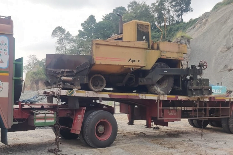 APPOLO WM6 PAVER FINISHER